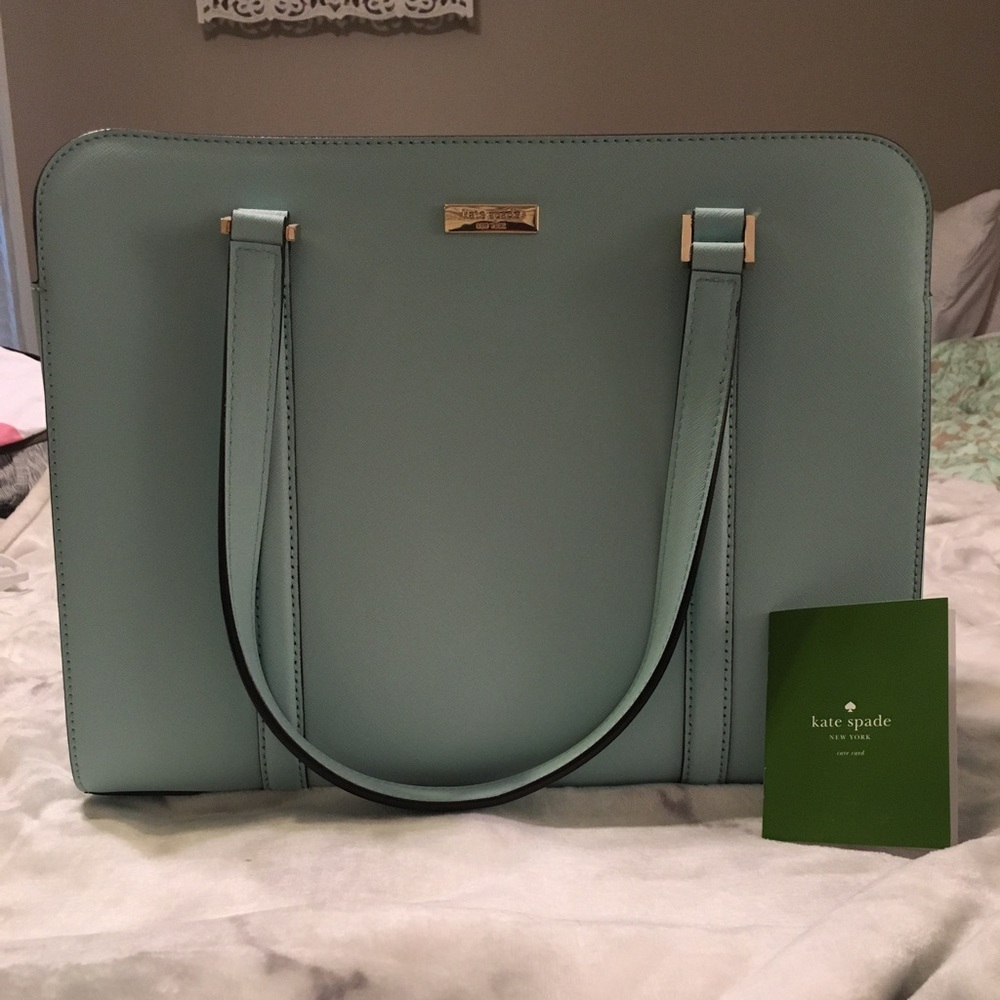 Kate Spade Light Blue Tote Bag